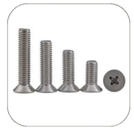 Tornillo cabeza plana